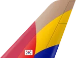 Tail of Asiana Airlines