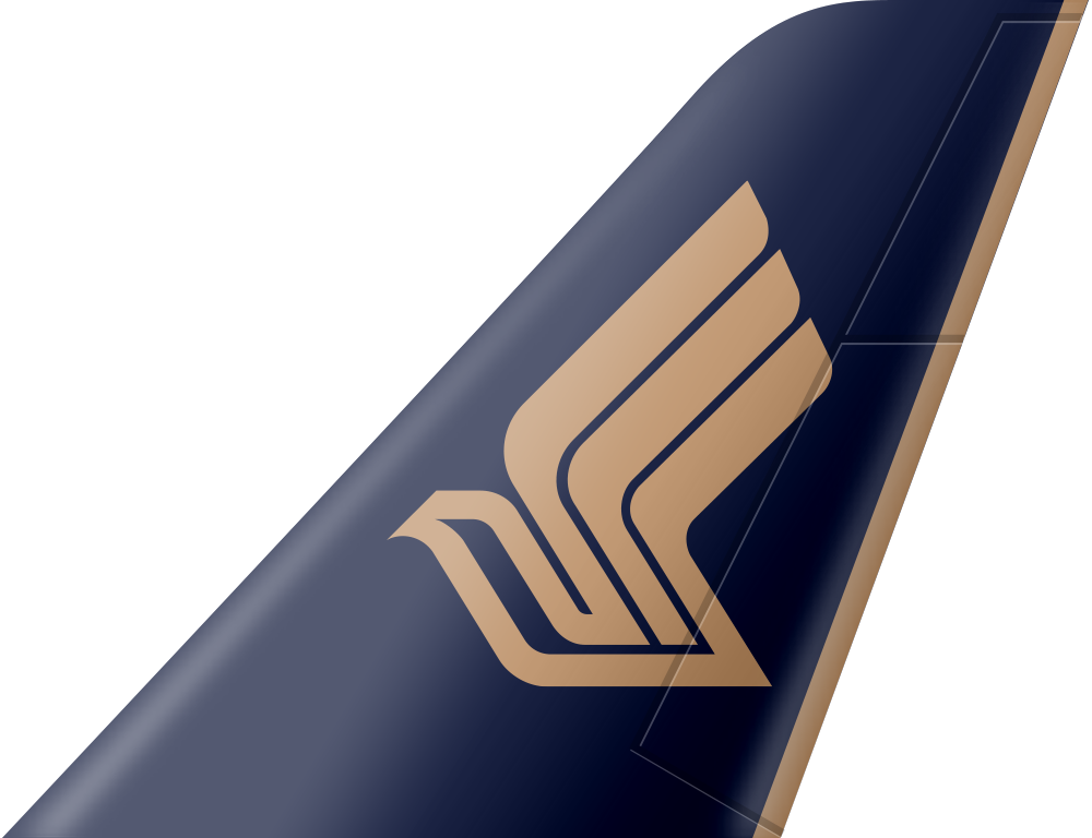 Tail of Singapore Airlines
