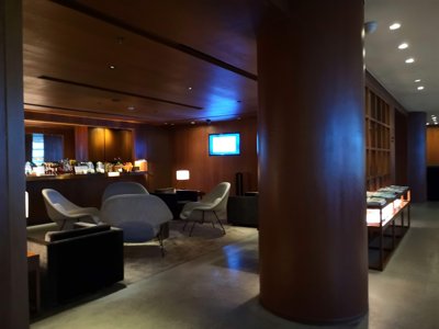 Liquor bar of Cathay Lounge in Manila